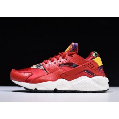 Nike Bayan Air Huarache Run Print Kırmızı Spor Ayakkabı Türkiye - A70004EG